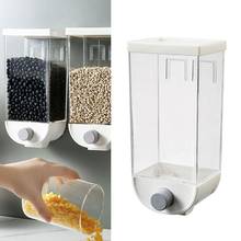 Grain Storage Plastic Box Wall-mounted Tank Home Organizer Oatmeal Dispenser Rice B2V0 Container Bean Cereal 2024 - buy cheap
