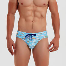 Sunga masculina, calção de banho para homens, cuecas do tiro de estrela, biquíni de praia 2024 - compre barato