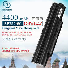 Golooloo 6600mah 11.1V 6Cells Laptop Battery For Fujitsu FMVNBP186 PH521 BP250 AH531 LH530 AH530 A531 S26391-F840-L100 2024 - buy cheap