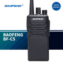 2020 novo walkie talkies baofeng BF-C5 comunicação 5w rádio em dois sentidos baofeng bf888s versão de atualização ao ar livre walkie talkie 2024 - compre barato