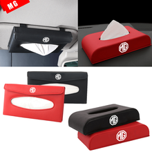 For MG MG3 MG5 MG6 MG7 TF ZR ZS ES HS EZS GS Morris 3 Auto Sun Visor Paper Towel Case Armrest Styling Car Tissue Box Decoration 2024 - buy cheap