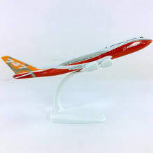 20cm 1/400 scale Collecting out of print airplane model toys  B747-8 aircraft diecast plastic alloy plane with basedisplay 2024 - buy cheap