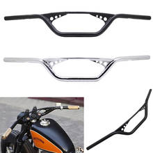 22 мм 7/8 "Универсальный руль для мотоцикла, ручки для кафе, для Honda Yamaha Suzuki Kawasaki Harley Triumph 2024 - купить недорого