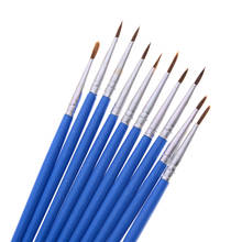 MYPANDA 10pcs Hot New Model Special Point Brush Models Hobby Painting Tools Accessory Hook Line Pen 2024 - buy cheap
