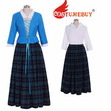 CostumeBuy TV Outlander Scottish Cosplay Costume Adult Women Medieval Victorian Dress Suit L920 2024 - buy cheap