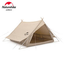 Naturehike Outdoor Camping Tent 2Person Large Area A-shaped Canopy Waterproof Sun Shelter For Hiking Traveling Cycling NH20ZP011 2024 - buy cheap