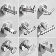 Towel Hooks, SUS304 Stainless Steel Coat Robe Clothes Hook Modern Wall Hook Holder for Bathroom Kitchen Wall Mounted (Brushed) 2024 - buy cheap