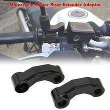 Adaptador extensor para espejo de motocicleta, elevador de montaje en manillar, Espaciadores, adaptador de extensión para espejo de vástago de 10mm 2024 - compra barato