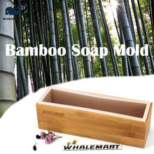 New Toast Soap Mold Pure Bamboo Box With Rectangular Silicone Liner Mould For Soap Making Supplies Tools DIY Handmade Craft 2024 - buy cheap