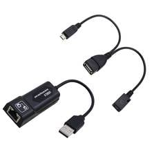 Adaptador USB 2,0 a RJ45, Cable micro USB LAN, Ethernet, para Amazon Fire TV 3 o Stick GEN 2 2024 - compra barato