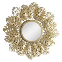 Nordic Style Hanging Wall Mirror 15.7 Inches Round Makeup Decorative Mirror Wall Hanging Bedroom Living Room Photography Prop 2024 - buy cheap