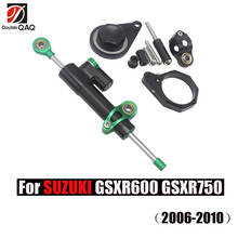 Estabilizador CNC para motocicleta, Kit de soporte de montaje de amortiguador de dirección, para SUZUKI GSXR600, GSXR750, 06-17 2024 - compra barato
