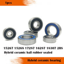 1 piece 15267 15268 17287 MR2437 6805n 163110 173110  2RS hybrid ceramic bearing  si3n4 ball bottom bracket repair parts bearing 2024 - buy cheap