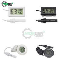 Higrómetro Digital LCD, Sensor de temperatura conveniente, medidor de humedad, instrumentos, Cable, envío directo 2024 - compra barato