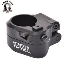 SINAIRSOFT Tactical AR Black Folding Stock Adapter Fit M16 M4 SR25 Series GBB(AEG) For Airsoft Paintball Shooting Hunting Target 2024 - buy cheap