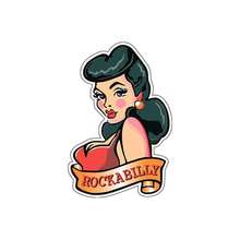 SZWL Funny Car Stickers Rockabilly Girl Vintage Style Waterproof Accessories for Motorcycle RV VAN JDM Vinyl,13cm*8cm 2024 - buy cheap