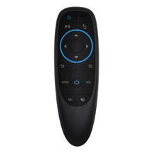 Mando a distancia inteligente G10BTS, compatible con Bluetooth 5,0, Air Mouse, giroscopio de 6 ejes, 17 teclas, para proyector, ordenador, PC, TV BOX 2024 - compra barato