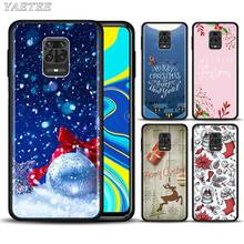 happy New Year Christmas snowflake Phone Case for Xiaomi Redmi Note 8T 9S 6 7 8 9 Pro 6A 7A 8A 9A 9C K20 K30 Pro Soft Cover 2024 - buy cheap