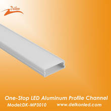 30*10mm Alu LED Profile with Milky Diffuser Cover for 8-27mm Width Strip Light 2024 - buy cheap