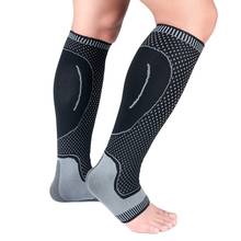 1pcs Running fitness Compression Sleeves Leg Sleeve Cover Elbow Knee Pads Protection Unisex Breathable Knitted 2024 - buy cheap