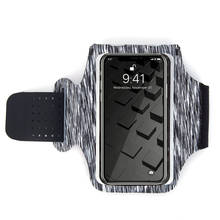 Caso Para O Telefone Na Mão Universal Sports Armband Caso de Fitness Correndo Arm Band Bag 6.3 ''Bolsa Para iphone XS 7 8 Plus XR XS Plus 2024 - compre barato
