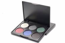 Popfeel 6 Color Eye Shadow Palette Professional Waterproof Shimmer Glitter Eyeshadow Makeup Mineral Powder Pigment Cosmetics Set 2024 - buy cheap