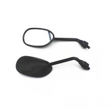 Motorcycle 8mm Rear View Side Mirror Universal Black RearView Mirrors For Honda Yamaha Suzuki Kawasaki Cruiser Chopper Offroad 2024 - buy cheap