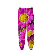 Colorful Flowers Fashion Hip Hop 3d Jogger Harem Pant Casual Men Women Long Loose 3D Trousers Fitness Pants Sweatpants Plus Size 2024 - buy cheap