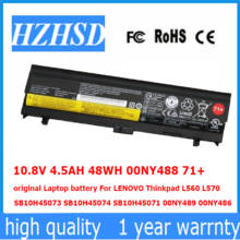 10.8V 4.5AH 48WH 00NY488 71+ original Laptop battery For LENOVO Thinkpad L560 L570 SB10H45073 SB10H45074 SB10H45071 00NY489 486 2024 - buy cheap