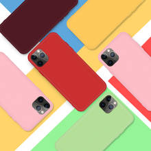 Карамельный чехол s для iPhone 11 Pro Max 6 6S X XR XS Max 5 5S se Мягкий силиконовый чехол для iPhone 8 7 6 5 Plus чехол TPU чехол Fundas 2024 - купить недорого