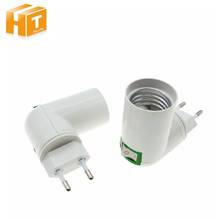 E27 EU Plug Lamp Base Light180 Degree Rotate Bulbs Adapter Converter Lamp holder With On / Off Switch 2024 - buy cheap