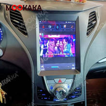 Sistema multimídia automotivo, reprodutor com tela vertical de 2011, rádio, dvd, navegação gps, som estéreo, para hyundai azera 2012 2024 - compre barato