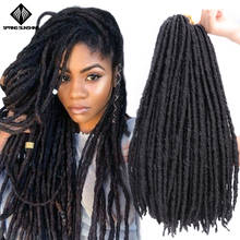 16 20inch Soft Dreadlocks Crochet Braids Knotless Jumbo Dreads Ombre Synthetic Faux Locs Braiding Hair Extensions For Women Buy Cheap In An Online Store With Delivery Price Comparison Specifications Photos And