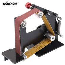 KKMOON-amoladora angular de hierro eléctrico, soporte de correa de lijado, máquina pulidora, cortador, herramienta eléctrica de Base de hierro fundido 2024 - compra barato