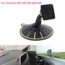 Suporte com ventosa para carro, suporte gps, ventosa de sucção, suporte para tomtom go 520 530 620 630 preto 2024 - compre barato