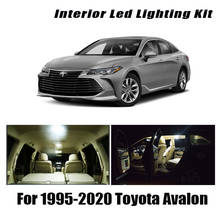 Canbus para toyota avalon 1995-2019 2020, acessórios de iluminação automotiva, luz led, placa, mapa interior da placa 2024 - compre barato