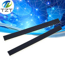 10PCS 2.54mm 40 Pin Stright Female Single Row Pin Header Strip PCB Connector 2024 - buy cheap
