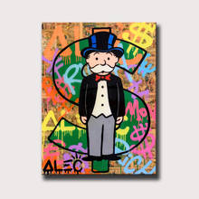 Alec Monopolys Dollar Sign Statue ,  Painting Canvas Modern Art Decorative Wall Pictures Home Decor 2024 - buy cheap