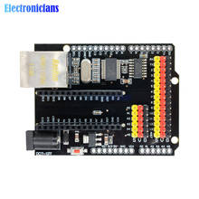 diymore ENC28J60 Ethernet shield V2.0 LAN Network Module I/O SPI 51 AVR PIC LPC STM32 for Arduino R3 CH340G NANO V3.0 2024 - buy cheap