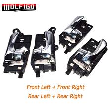 WOLFIGO 1PC / 2PCS / 4PCS Front Rear Left Right Chrome Inner Inside Door Handles For Hyundai Sonata 08-10 826103K530,826203K530 2024 - buy cheap