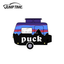 JumpTime 13x6,2 см для Appalachian Puck, дорожная виниловая наклейка, наклейка на окно автомобиля, грузовика, винтажные автомобильные наклейки, водонепроницаемые аксессуары 2024 - купить недорого