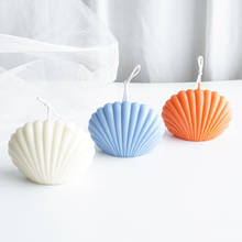 3D Sea Shell Shape Candle Mold Plastic DIY Soap Candle Making Moulds Cake Pastry Baking Decorating Tools 2024 - buy cheap