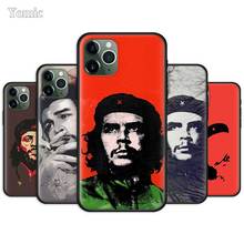 Чехол Che Guevara для Apple iPhone 12 Mini 11 Pro 7 8 6 6S Plus X XR XS MAX 5 5S SE, Черный силиконовый мягкий чехол для телефона 2024 - купить недорого