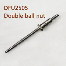 1pcs RM/DFU2505-L1500mm ball screw with double ballnuts end machined for Bk17 and BF17 2024 - buy cheap