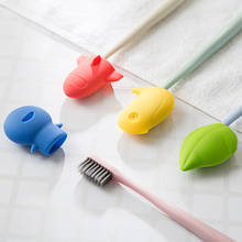 Cartoon Silicone Toothbrush Head Protector Portable Toothbrush Storage Box Brush Head Protective Case Home Bathroom Decoration 2024 - buy cheap