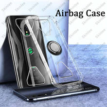 Skinlee For Xiaomi Blackshark 3S Case Official Original Shockproof With Ring Soft Airbag Cover For Black Shark 3 Pro Case 2024 - buy cheap