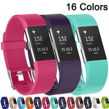 Bandas de repuesto de silicona para banda para Fitbit Charge 2, accesorios de pulsera, correa para Fitbit Charge2 2024 - compra barato