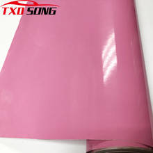 10/20/30/40/50x152CM Adhesive Glossy Pink Premium Vinyl Wrap Film DIY Car Sticker Wrapping Foil with Air Release Free 2024 - buy cheap