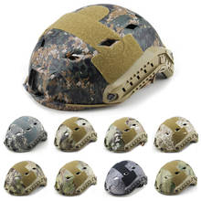 Tactical Airsoft FAST Camouflage Helmet Field Hunting Shockproof Helmet Military Rifle Air Gun Shooting Paintball Combat Helmet 2024 - buy cheap