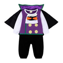 0-2 years old baby Halloween costume vampire jumpsuit newborn baby cosplay toddler romper 2019 new Kids Halloween gift 2024 - buy cheap